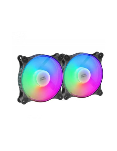 Pack de 2 ventiladores Mars Gaming MF-DUO 120mm