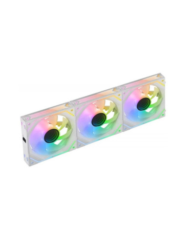 Pack de 3 ventiladores Mars Gaming MF-LINKFINITYKIT Blanco 120mm