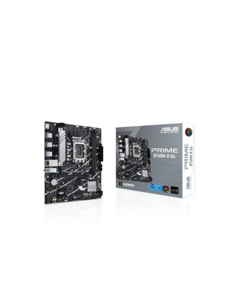 Placa base Asus Prime B760M-R D4 Socket Intel 1700 Micro-ATX