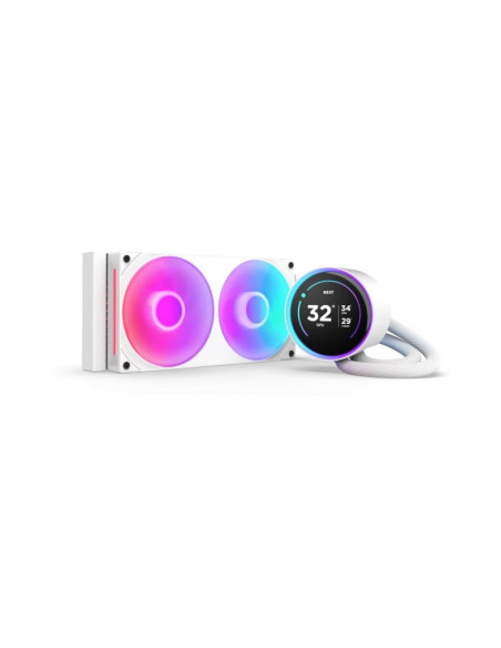 Refrigeración líquida PC NZXT Kraken Elite 240 RGB Blanca 240mm