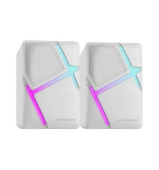 Altavoces Mars Gaming MS-H 10W Blancos USB 2.0