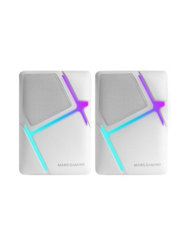 Altavoces Mars Gaming MS-H 10W Blancos USB 2.0