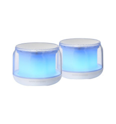 Altavoces Mars Gaming MS-AURA Blanco USB 2.0