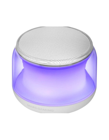 Altavoces Mars Gaming MS-AURA Blanco USB 2.0