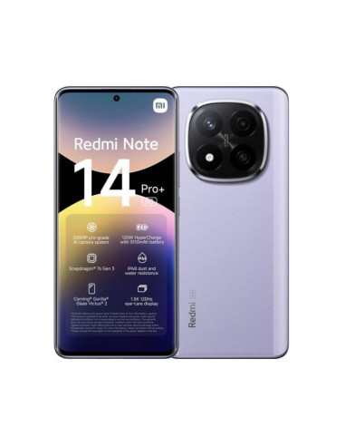 Smartphone Xiaomi Redmi Note 14 Pro+ 8GB 256GB Lavanda (5G)