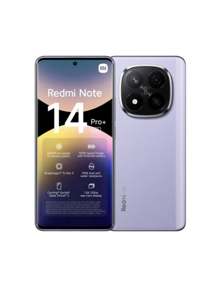 Smartphone Xiaomi Redmi Note 14 Pro+ 8GB 256GB Lavanda (5G)
