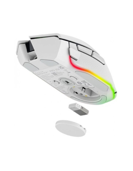 Ratón gaming inalámbrico Razer Basilisk V3 Pro 35K Blanco