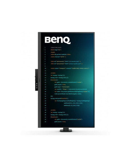 Monitor profesional BenQ RD320UA 31.5" 4K UHD Brazo flexible