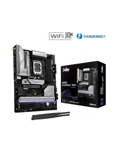 Placa base Asrock B860 LiveMixer WiFi Socket Intel 1851 ATX