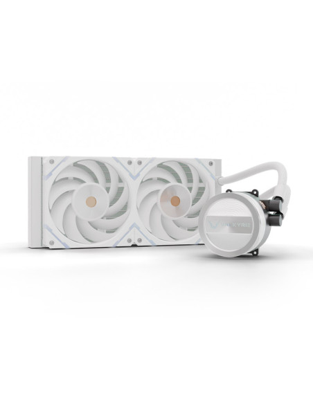Refrigeración líquida PC Valkyrie Dragonfang 240 aRGB Blanca 240mm