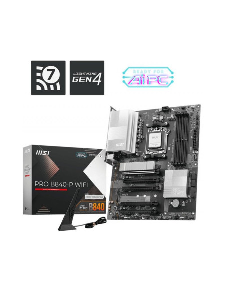 Placa base MSI Pro B840-P WIFI AMD AM5 ATX