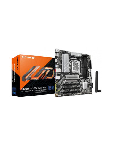 Placa base Gigabyte B860M DS3H WIFI6E Socket Intel 1851 Micro-ATX