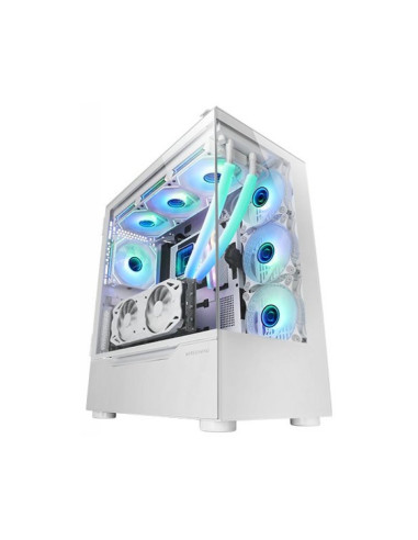 Caja para PC Mars Gaming MC-ULT Blanca E-ATX