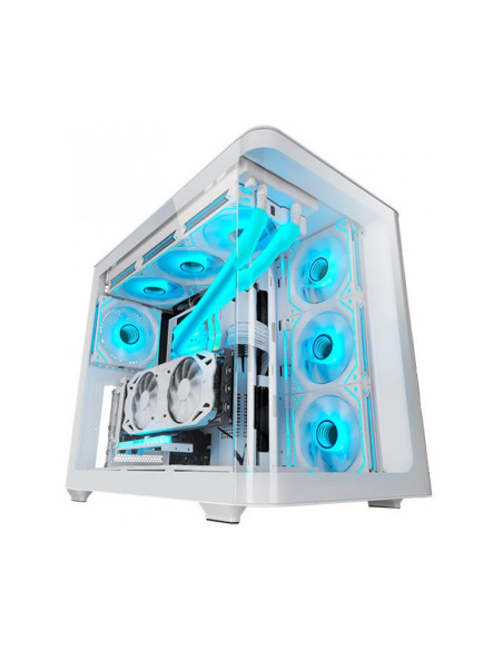 Caja para PC Mars Gaming MC-FUSION Blanca ATX