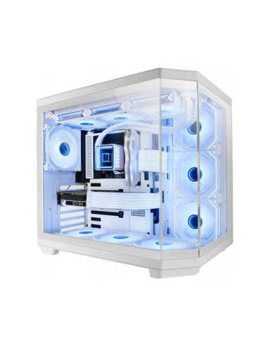 Caja para PC Mars Gaming MC3T Core Blanca ATX