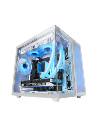 Caja para PC Mars Gaming MCNOVAM Blanca Micro-ATX