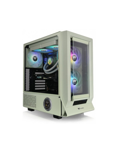 Caja para PC Thermaltake Ceres 350 MX Match Green E-ATX