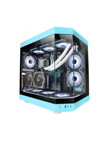 Mars Gaming MC-3T Azul ATX Caja para PC
