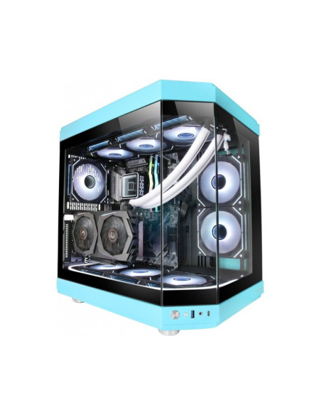 Mars Gaming MC-3T Azul ATX Caja para PC