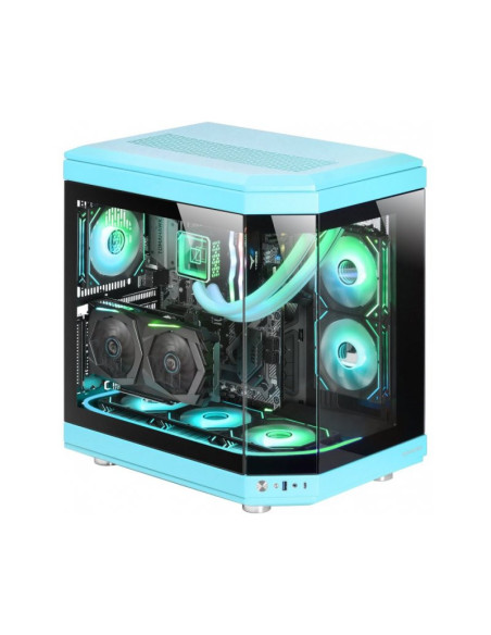 Mars Gaming MC-3T Azul ATX Caja para PC