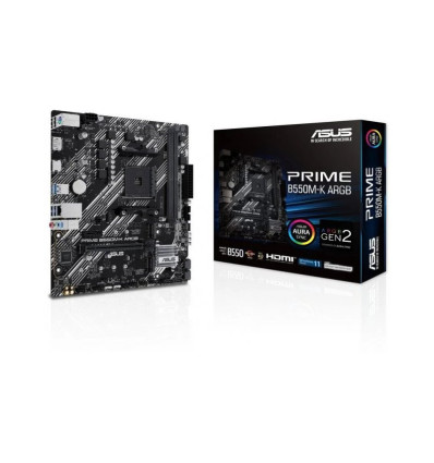 Placa Base ASUS Prime B550M-K ARGB | AM4 B550