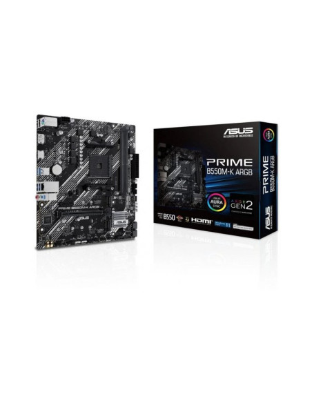 Placa Base ASUS Prime B550M-K ARGB | AM4 B550