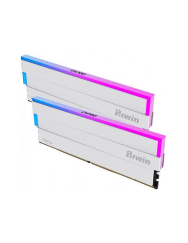 Biwin DW100 RGB 32GB (2x16GB) DDR5 6000MHz CL30 Blanca