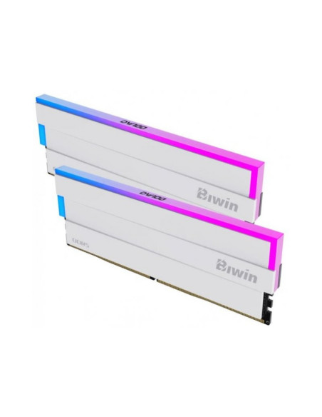 Biwin DW100 RGB 32GB (2x16GB) DDR5 6000MHz CL30 Blanca