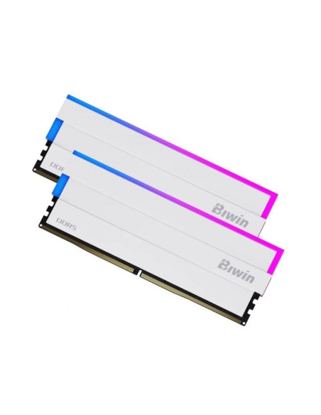 Biwin DW100 RGB 32GB (2x16GB) DDR5 6000MHz CL30 Blanca