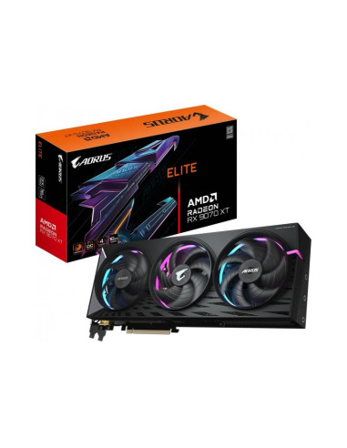 Tarjeta gráfica Gigabyte AORUS Radeon RX 9070 XT ELITE 16GB GDDR6
