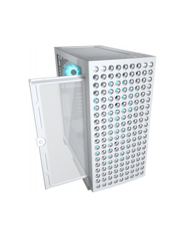 Caja para PC Cougar AirFace Eco RGB Blanca e-ATX