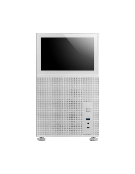 Caja para PC Mars Gaming MC-LCD Blanca Micro-ATX