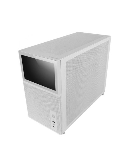 Caja para PC Mars Gaming MC-LCD Blanca Micro-ATX