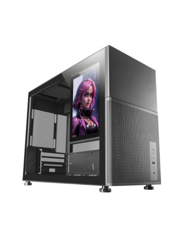 Caja para PC Mars Gaming MC-LCD Micro-ATX