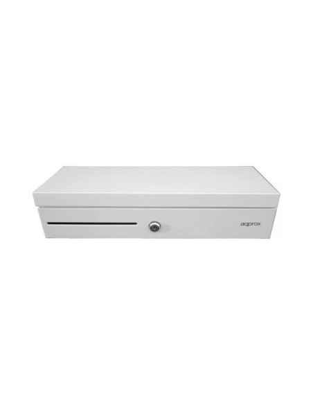 Cajón portamonedas Approx appCASH02FLIPTOPWH