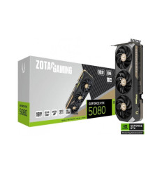 Tarjeta gráfica Zotac Gaming GeForce RTX 5080 Solid Core OC 16GB GDDR7 DLSS4