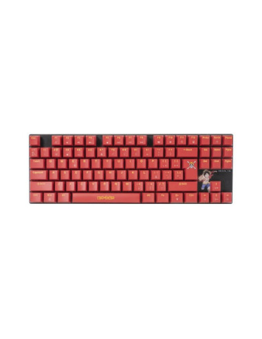 Teclado gaming Blade One Piece Keyboard Luffy Switch Marrón