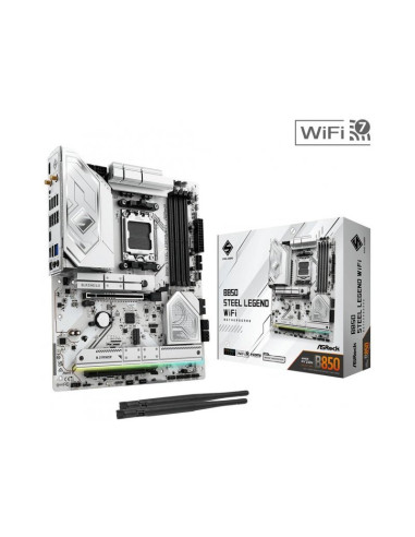 Placa base Asrock B850 Steel Legend WiFi Socket AMD AM5 ATX