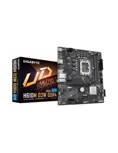Placa base Gigabyte H610M D3W DDR4 Socket Intel 1700 Micro-ATX
