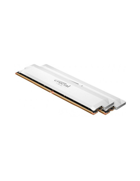 Memoria Crucial Pro Overclocking 32GB RAM (2x16GB) DDR5 6000MHz CL36 Blanca
