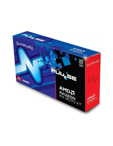 Sapphire AMD Radeon Pulse RX 9070 XT 16GB GDDR6