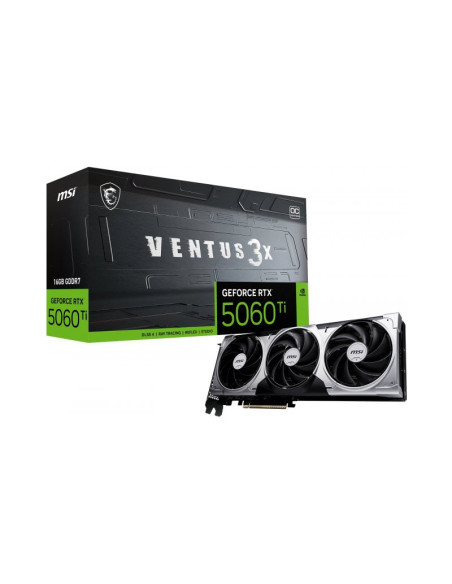 MSI GeForce RTX 5060 Ti Ventus 3X OC 16GB GDDR7 DLSS4