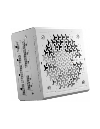 Corsair RM1000e ATX 3.1 (PCIe 5.0) Fuente de alimentación Blanca 1000W