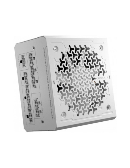Corsair RM1000e ATX 3.1 (PCIe 5.0) Fuente de alimentación Blanca 1000W