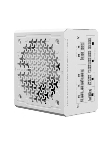 Corsair RM1000e ATX 3.1 (PCIe 5.0) Fuente de alimentación Blanca 1000W
