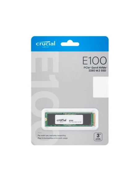 SSD Crucial E100 480GB PCIe 4.0 M.2