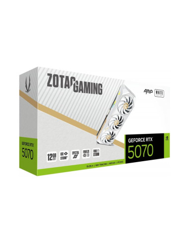 Zotac Gaming GeForce RTX 5070 AMP White Edition 12GB GDDR7 DLSS4