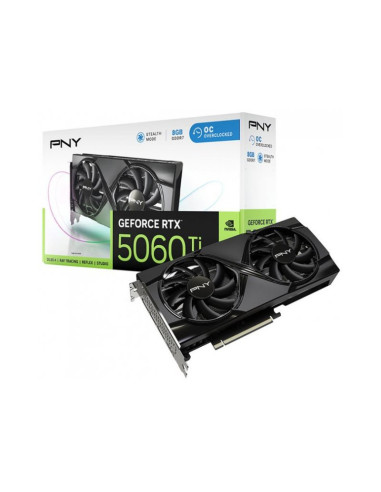 PNY GeForce RTX 5060 Ti OC Dual Fan 8GB GDDR7 DLSS4