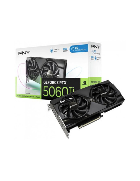 PNY GeForce RTX 5060 Ti OC Dual Fan 8GB GDDR7 DLSS4