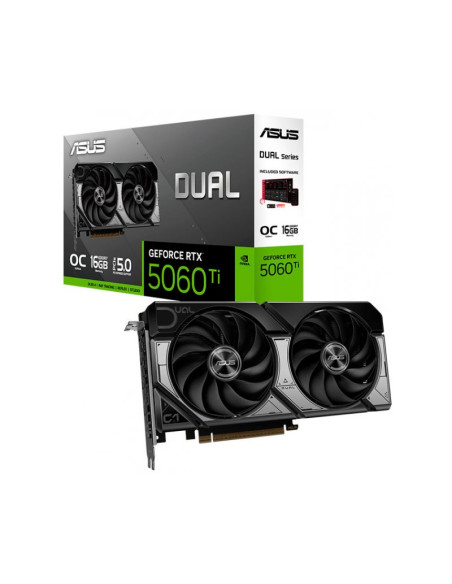 Asus Dual GeForce RTX 5060 Ti OC 16GB GDDR7 DLSS4